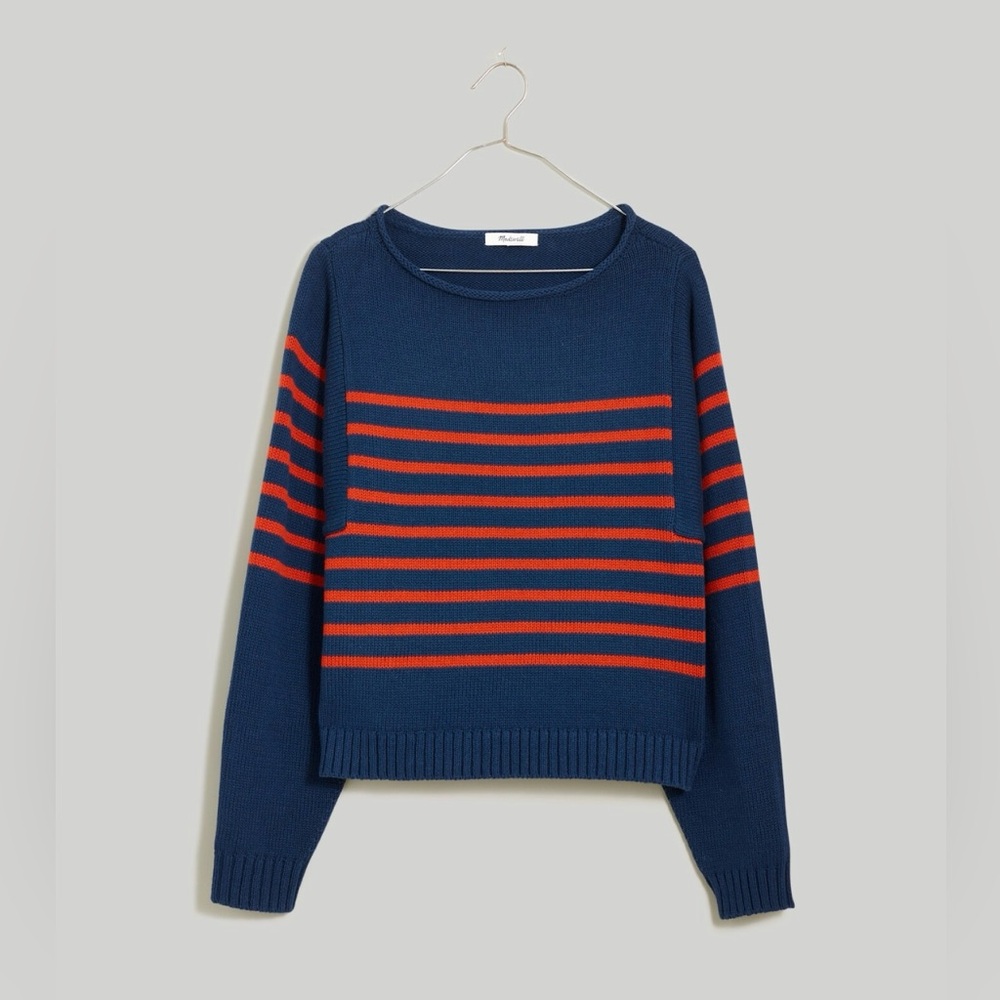Madewell – Rolled-Neck Pullover Sweater